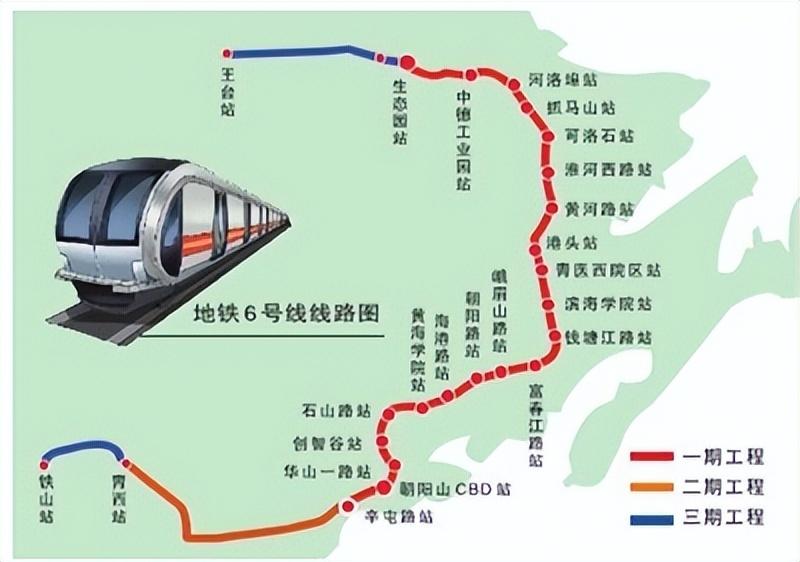 三天贯通四区间!青岛地铁6号线跑出建设加速度