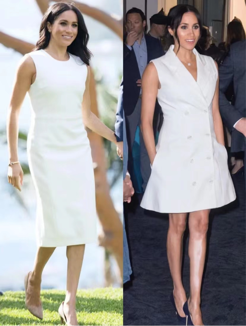 梅根王妃的穿搭又瘦又美,女人味十足,堪比时尚教科书