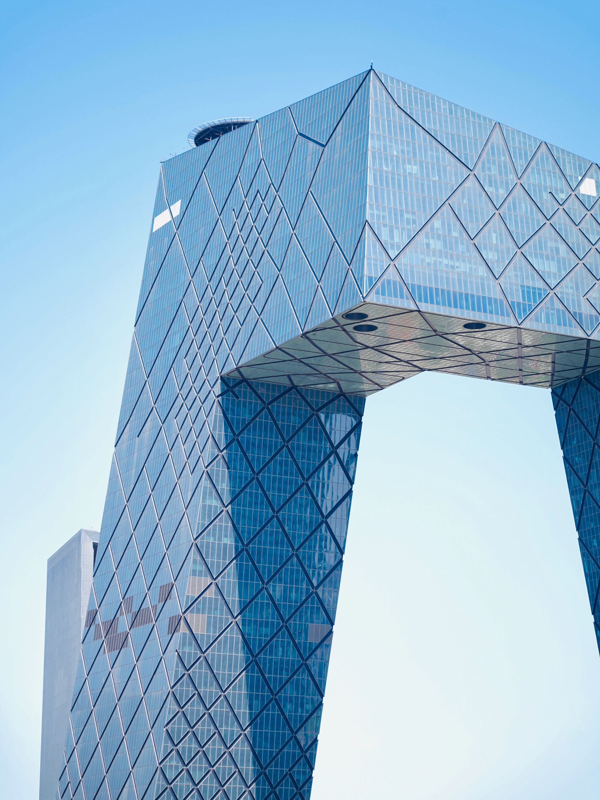 央视大楼拍照国贸经典机位0成本get 央视大楼真是从各个角度拍都很有