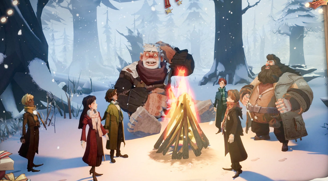 哈利波特手游:穿上新衣喜迎圣诞!玩家:来玩一把卢娜回响吧!