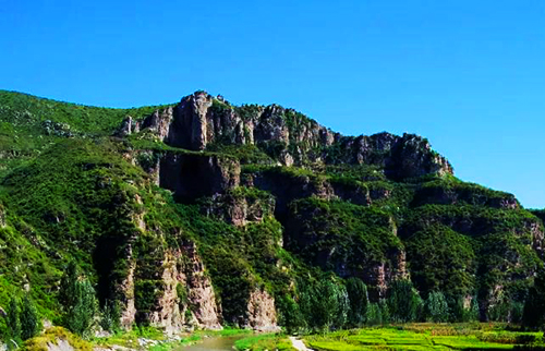 西胜沟风景区在哪里图片