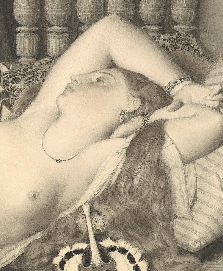 独特的古韵之美,美女精彩绝伦︱法国著名的画家安格尔绘画作品