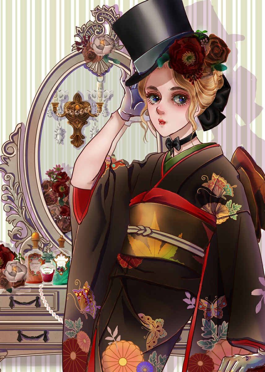 p站美图推荐——礼帽特辑