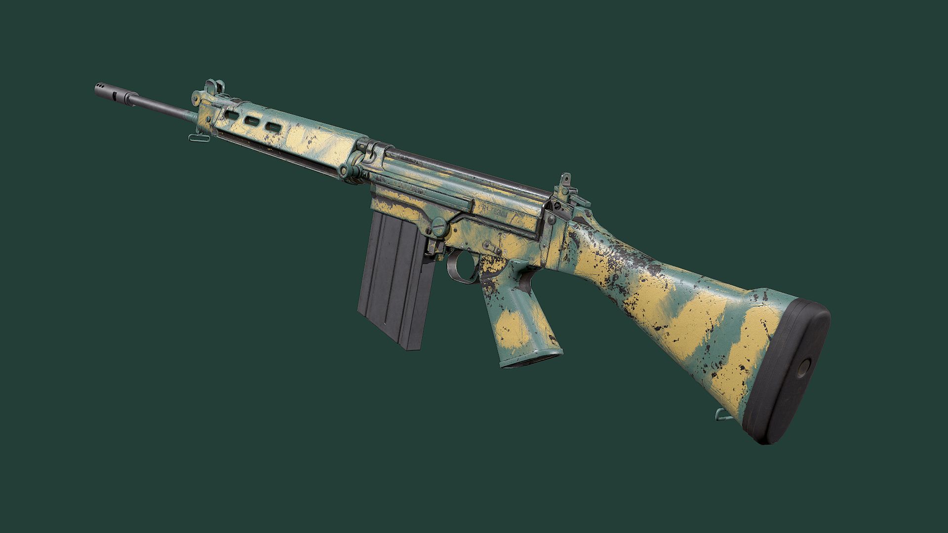 销量超过200万的步枪:fn fal