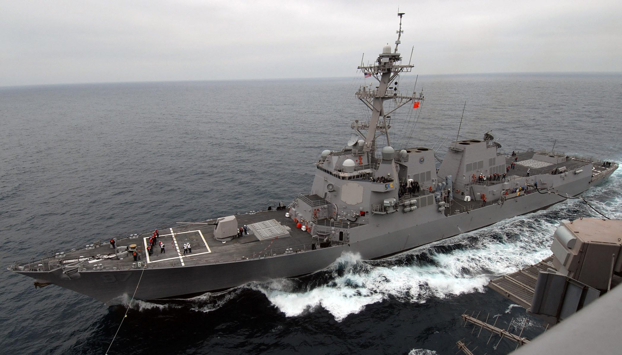 美国阿利伯克级驱逐舰主要数据各舰服役日期造船厂母港