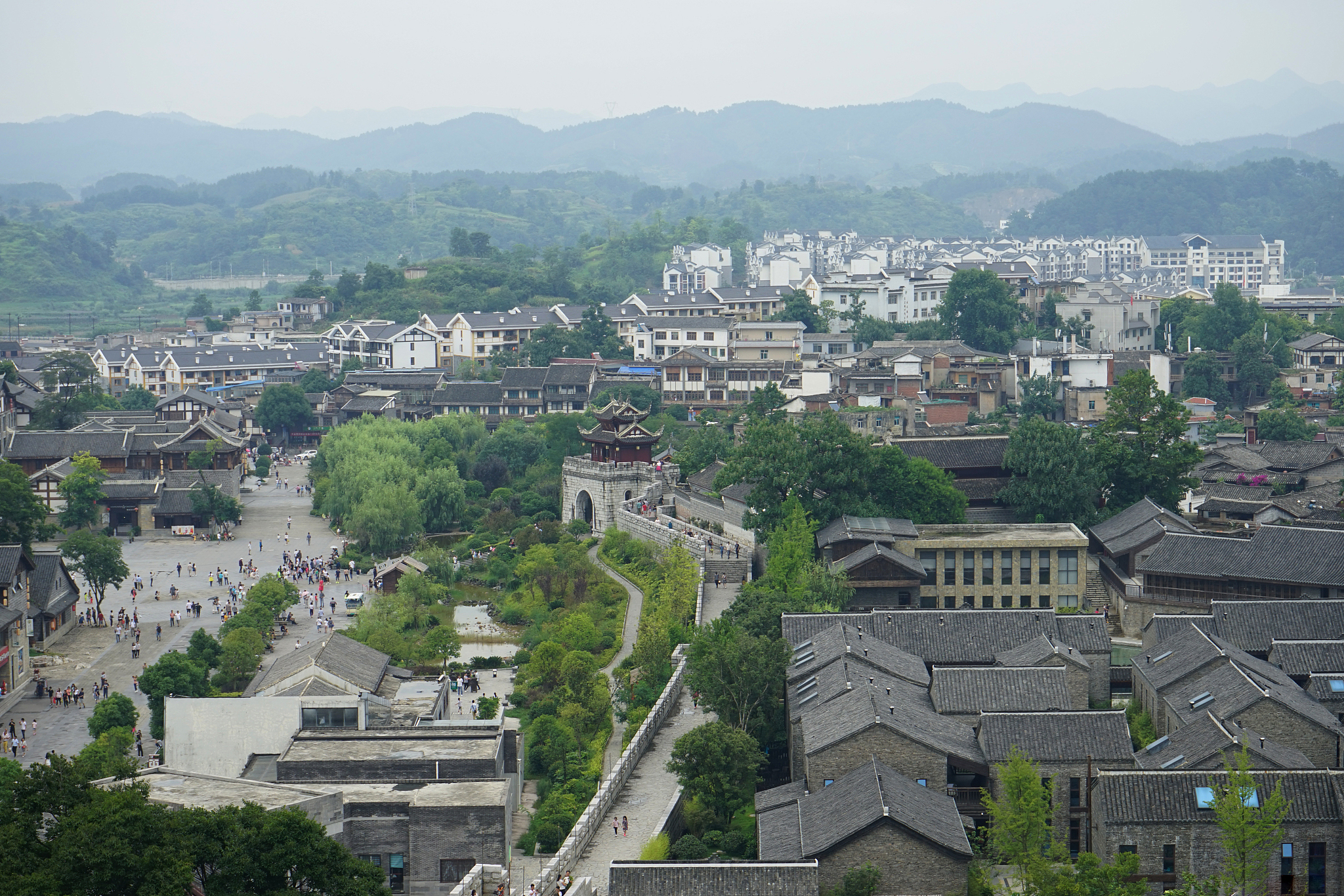 乾州古城 风景区图片