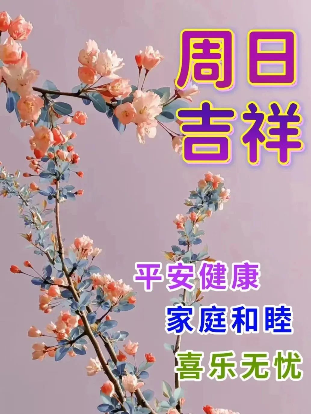 2023年最新版周日愉快图片 周末快乐问候祝福语图片表情精选