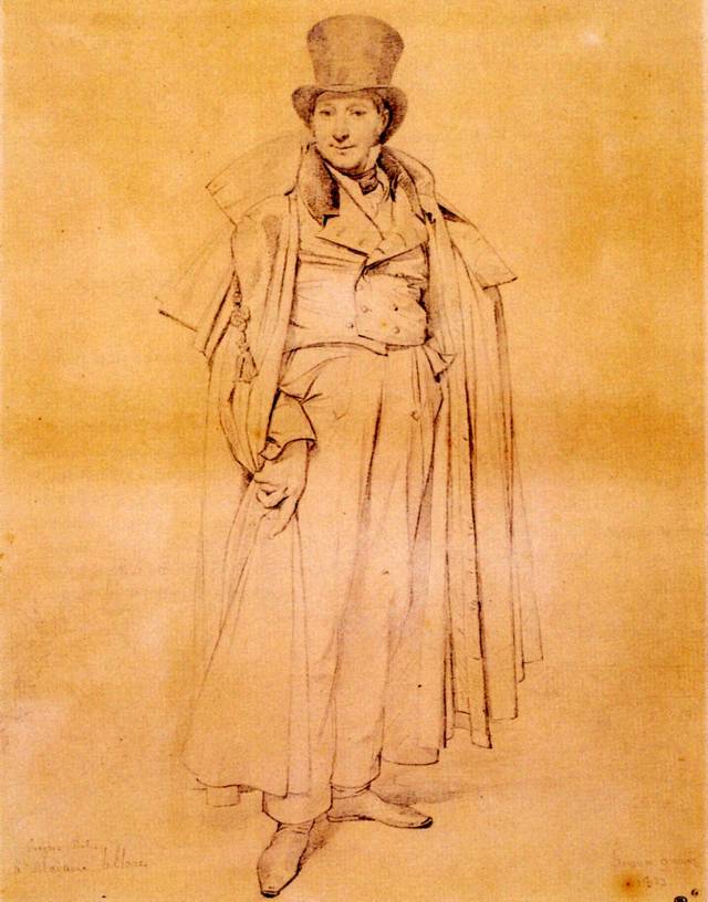 线面之间,在他笔下竟如此精美︱新古典主义大师安格尔素描作品