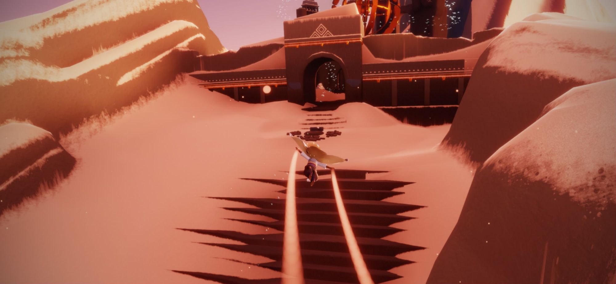 光遇·霞光城上层冥想位置