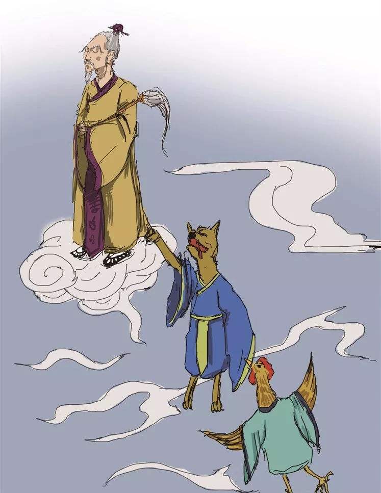 中华文化之《经典成语》——一人得道 鸡犬升天