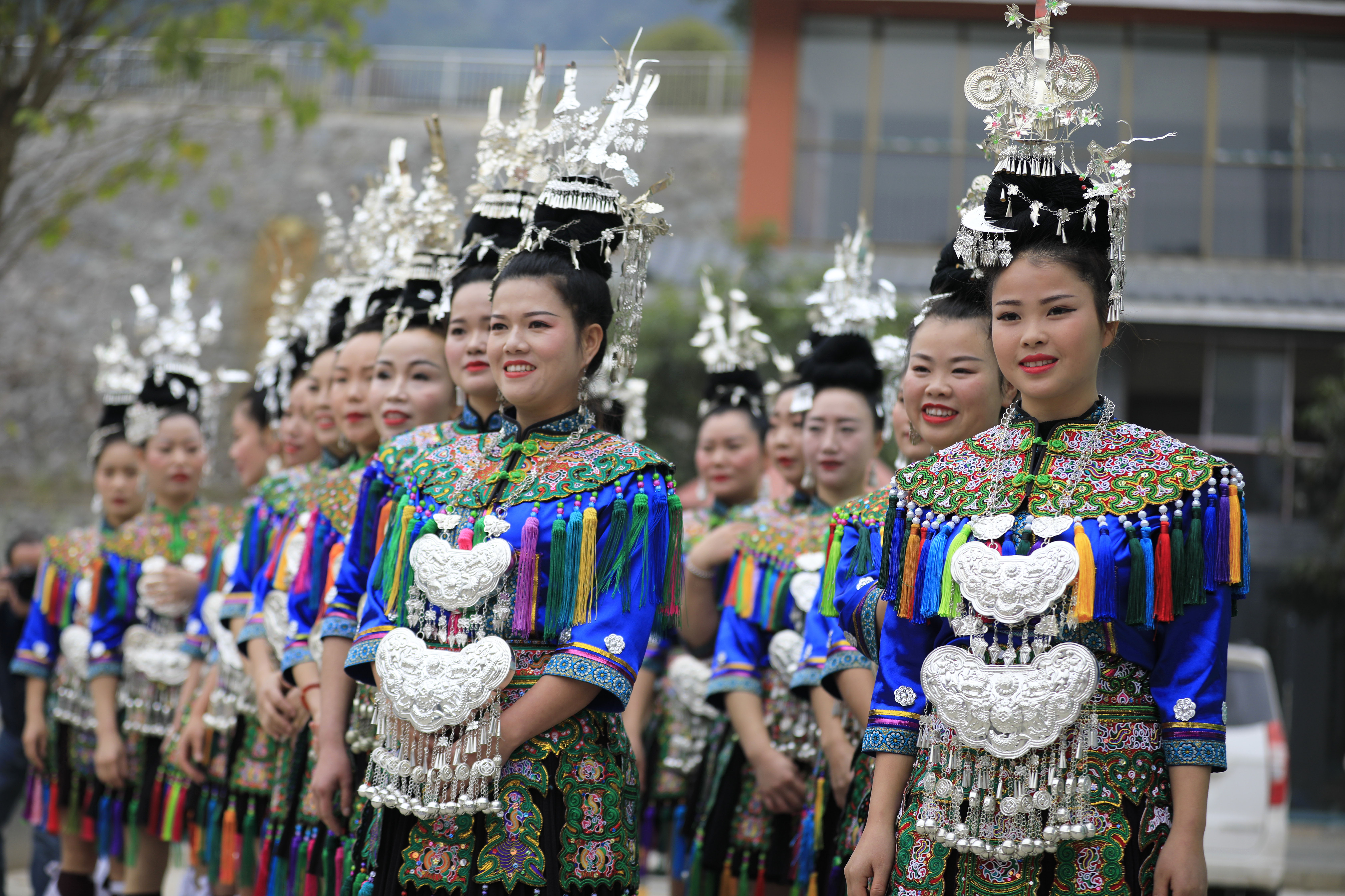 贵州从江举行侗族大歌百村歌唱大赛(7)