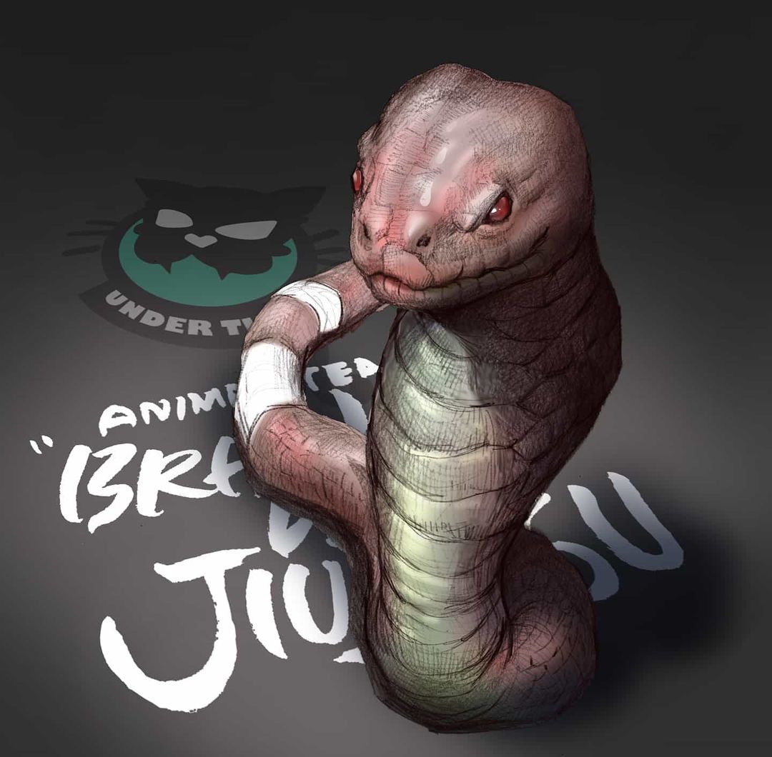 jiujitsu animal team & sports巴西柔术动物海报集