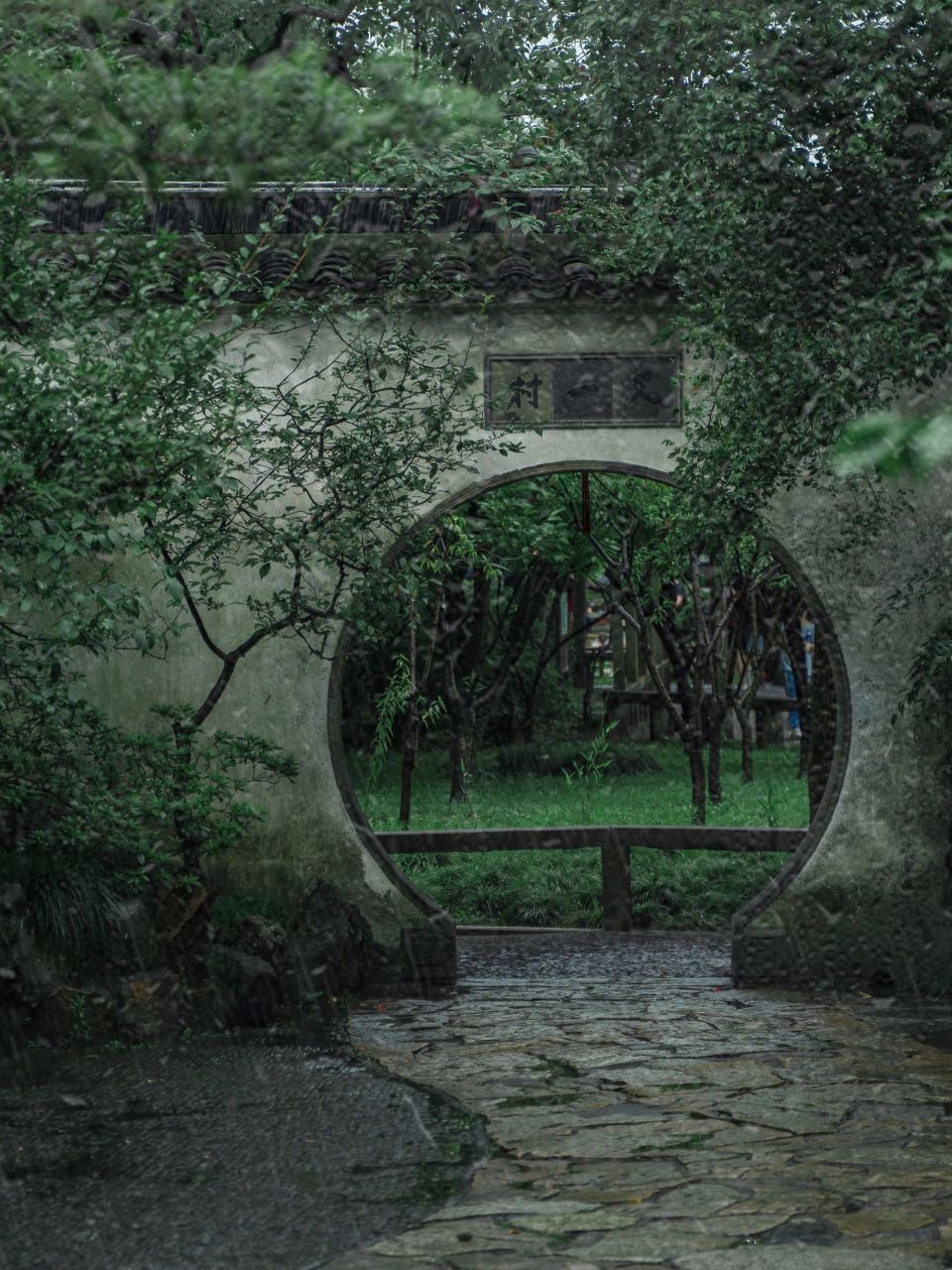 留园的雨,让我见到了最美的园林!