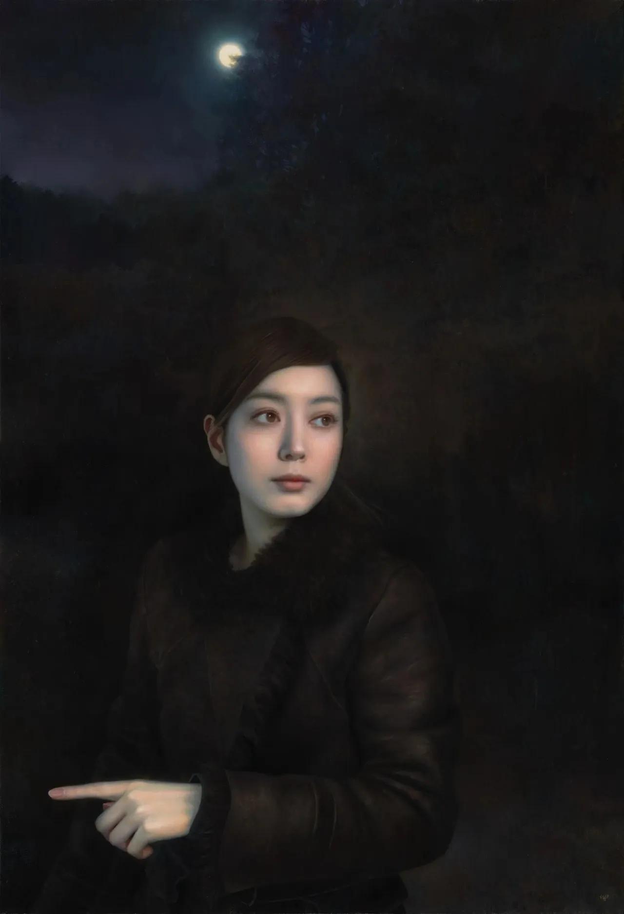 日本的柔情女子油画︱卯野和宏作品