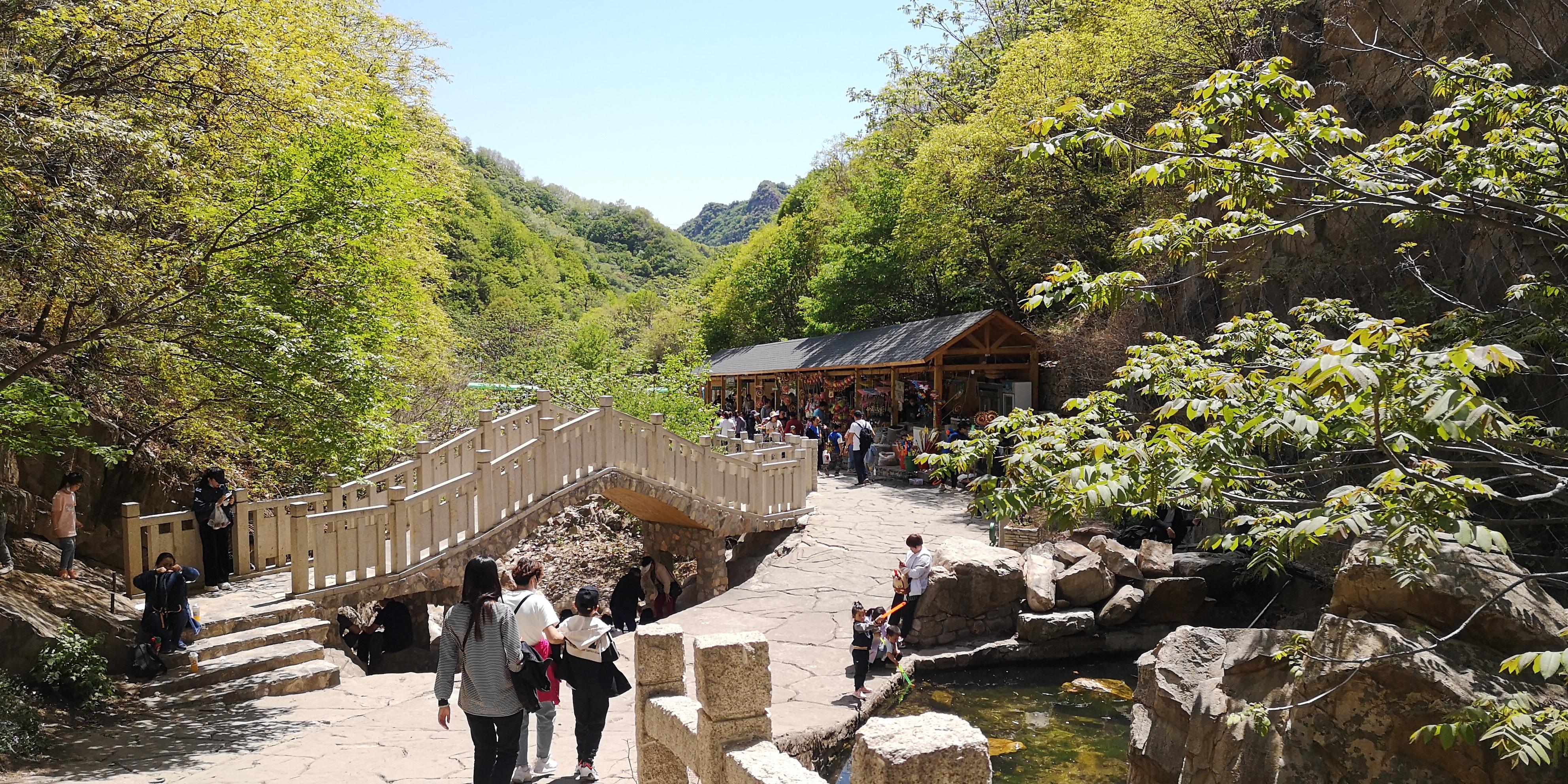 天津蓟州梨木台景区旅游攻略:上山坡缓不累,走栈道下山景色更美