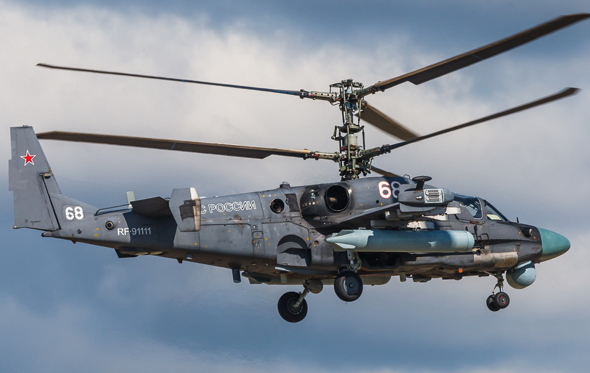 卡50共轴反桨武装直升机,拿下3个世界第一,设计怪异却性能强悍