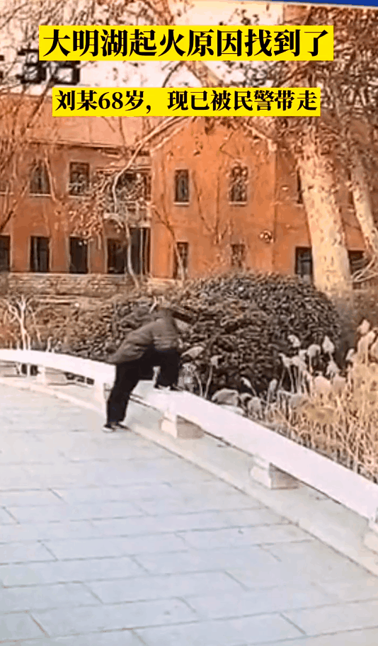 社会观察丨济南大明湖火灾原因查明,系故意纵火!