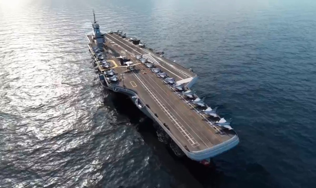 甩掉"世界最慢"的帽子,法国新航母7.5万吨,比戴高乐号强多了