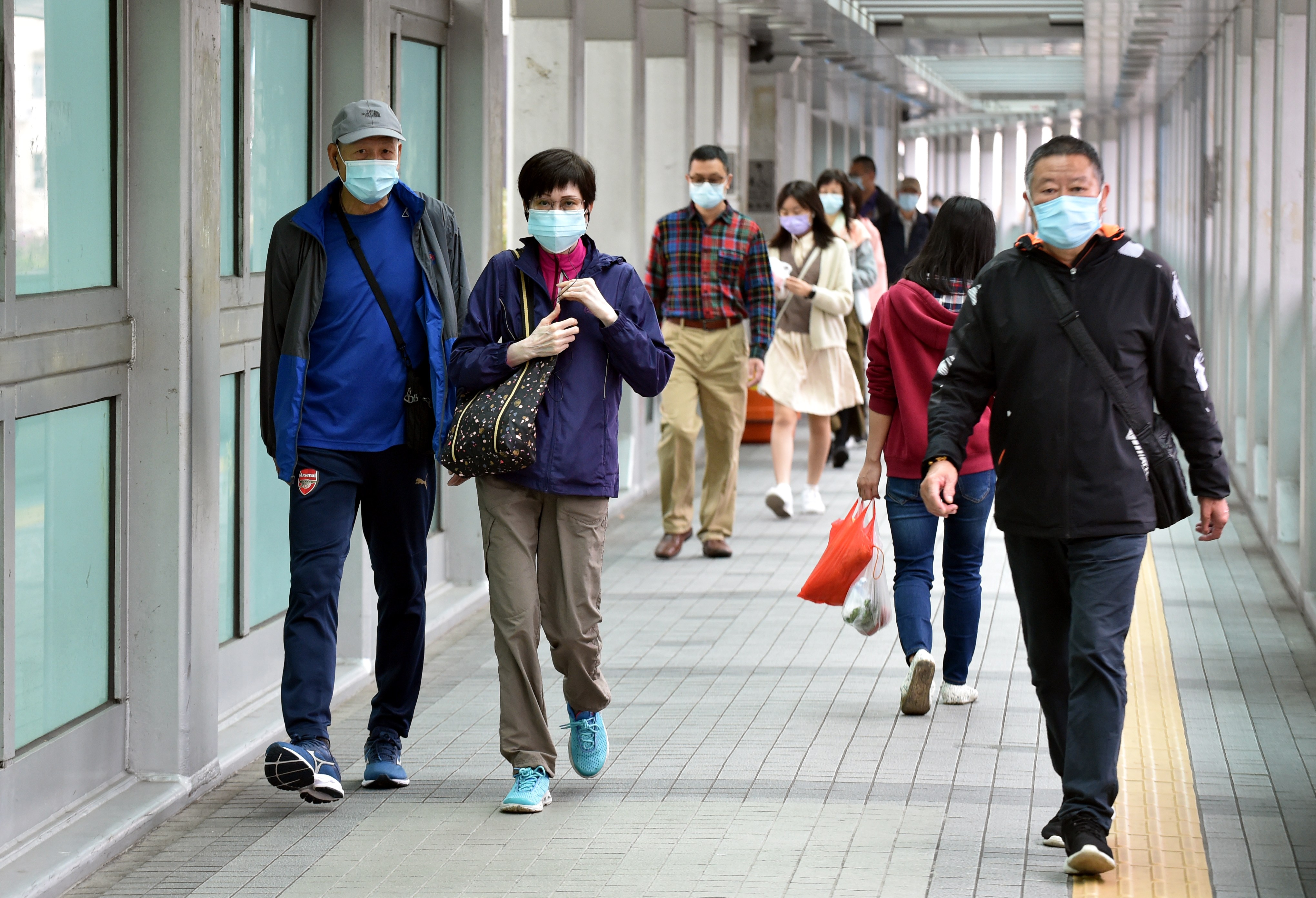 香港新冠肺炎疫情图片