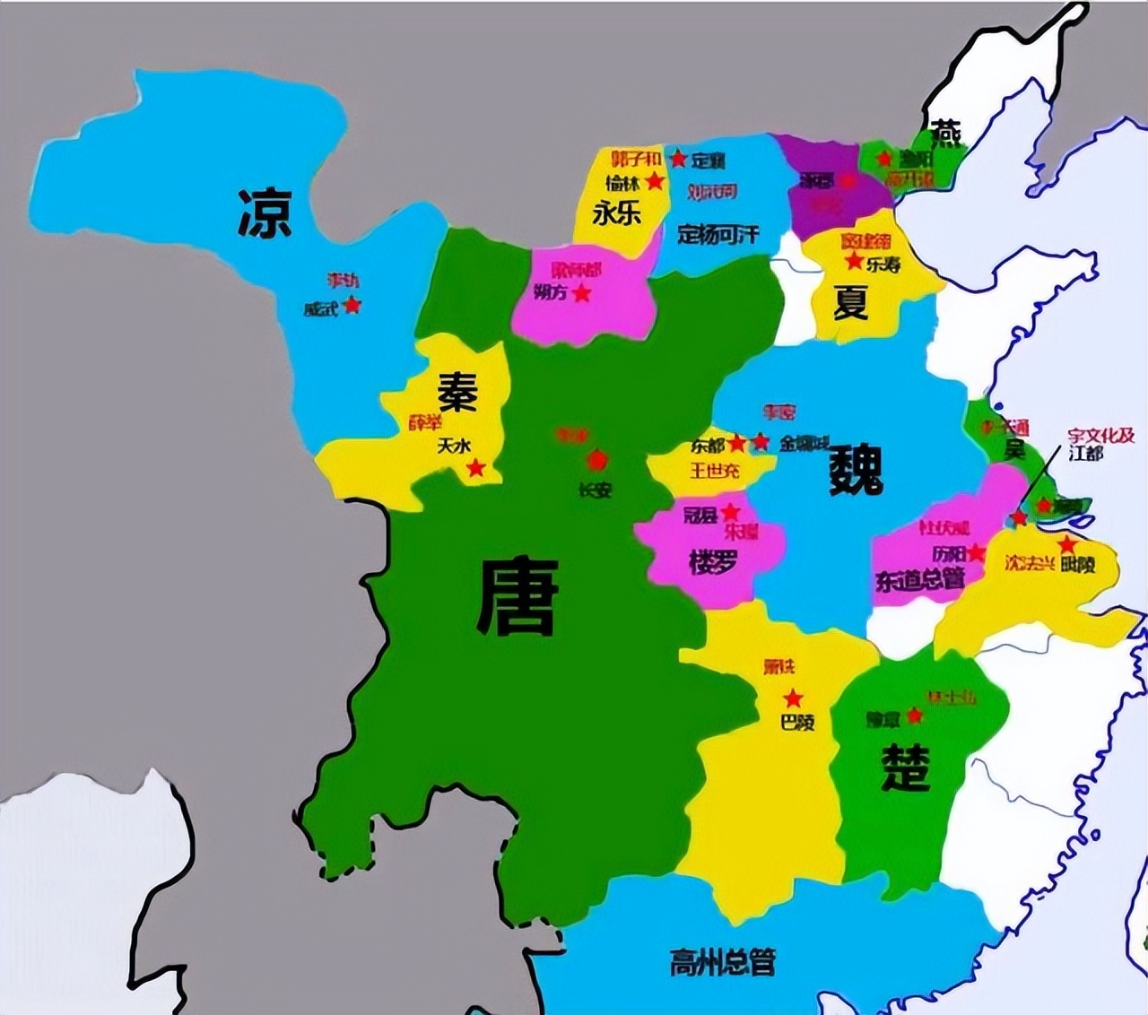 农民起义使隋灭,国公李渊趁势起