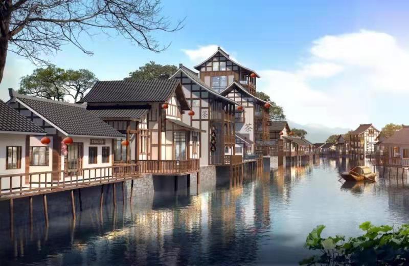 江口水镇——徜徉于山河间,取一抹湖光月色