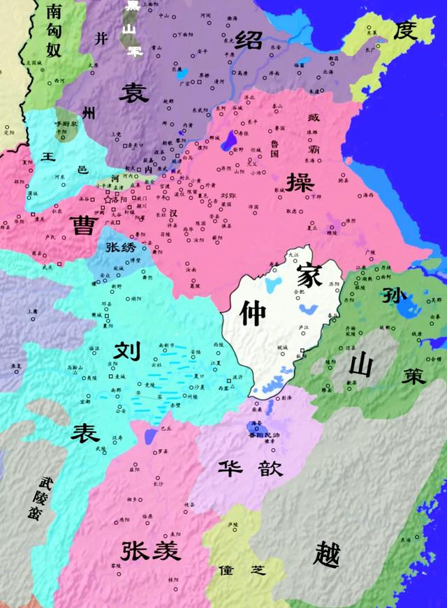 三国刘表地盘图片