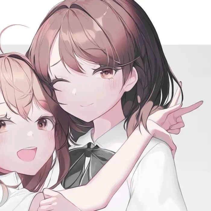 卡通闺蜜姐妹头像|具体该怎么爱