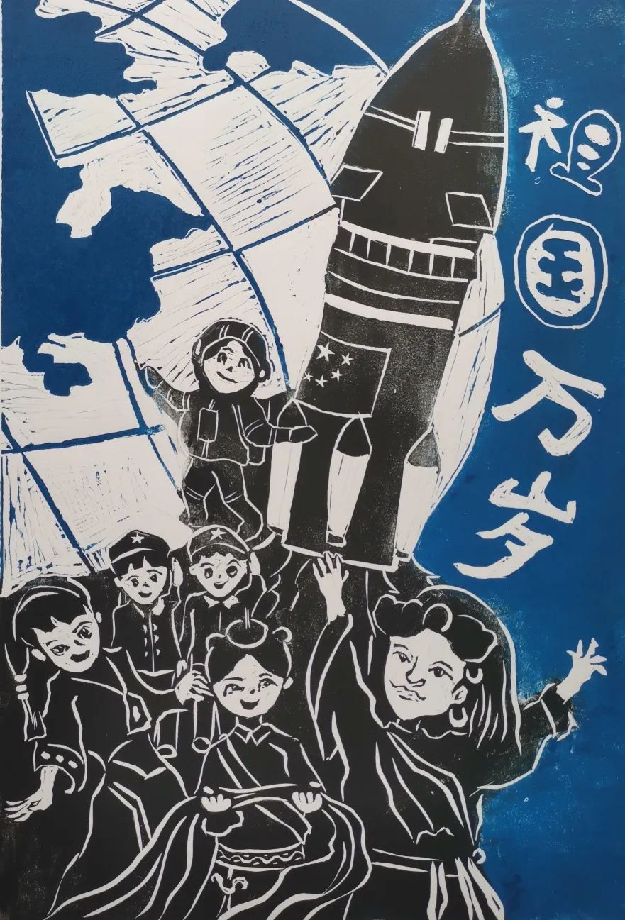 童心向党 共绘未来——丰台区少年宫美术部"喜迎党的二十大"绘画创作