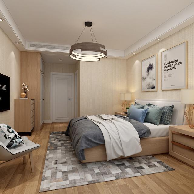 这个装修案例很实用,北欧简约风格效果图分享,简单,美观又省钱