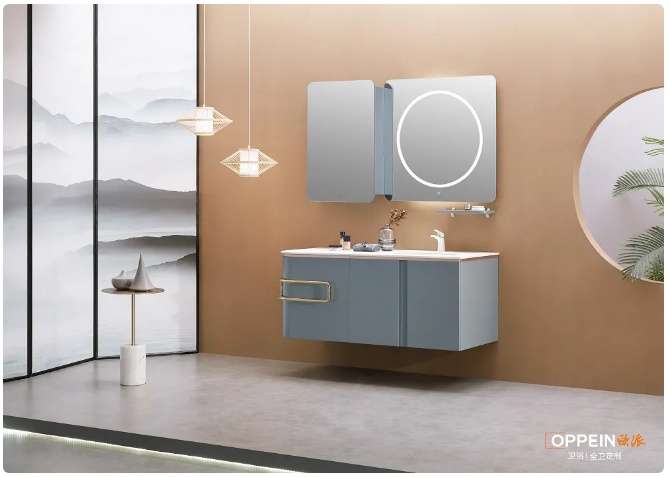 看遍了浴室柜,这几款最适合姐妹!欧派卫浴丨欧派家居