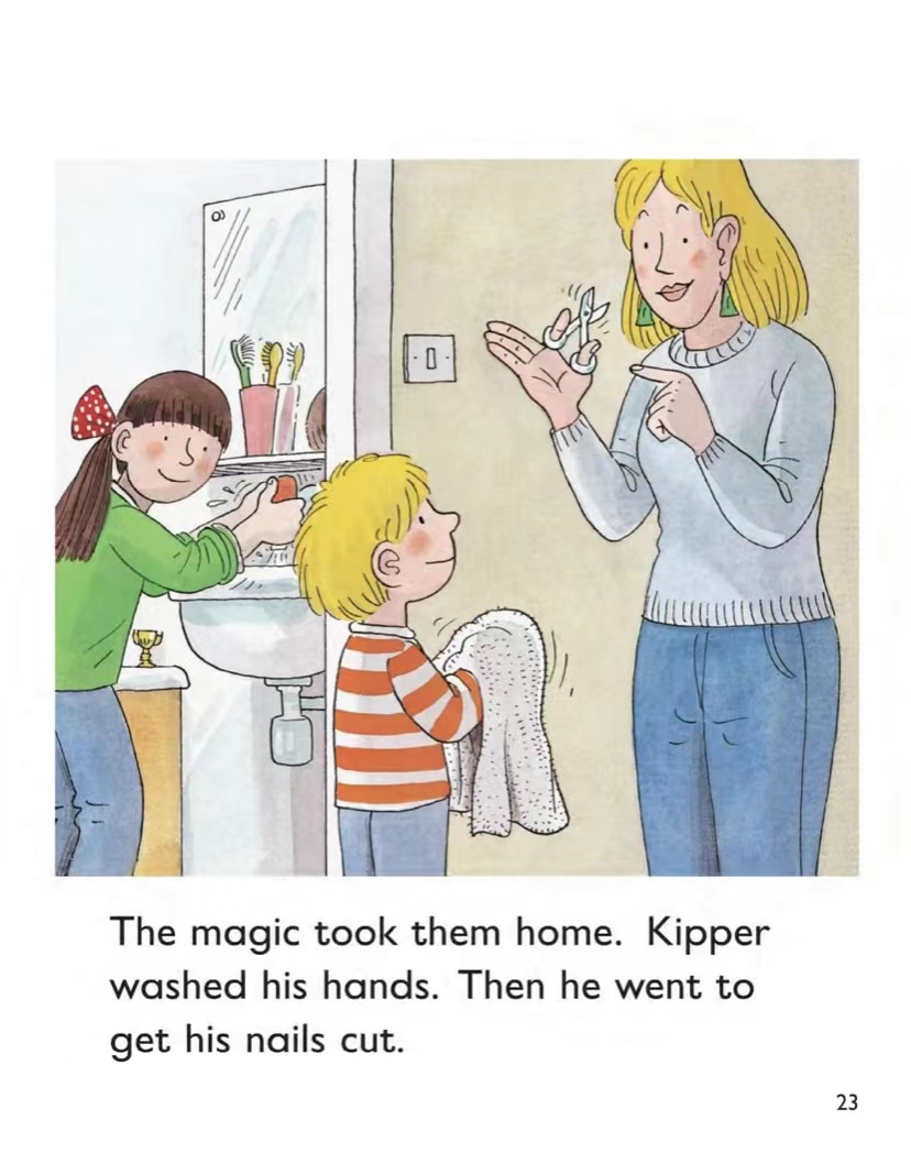 跟孩子一起读绘本《kipper and the trolls》