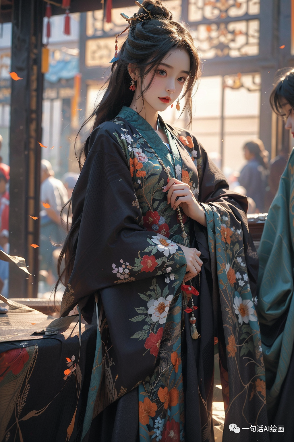 ai绘画|古装侠女风格