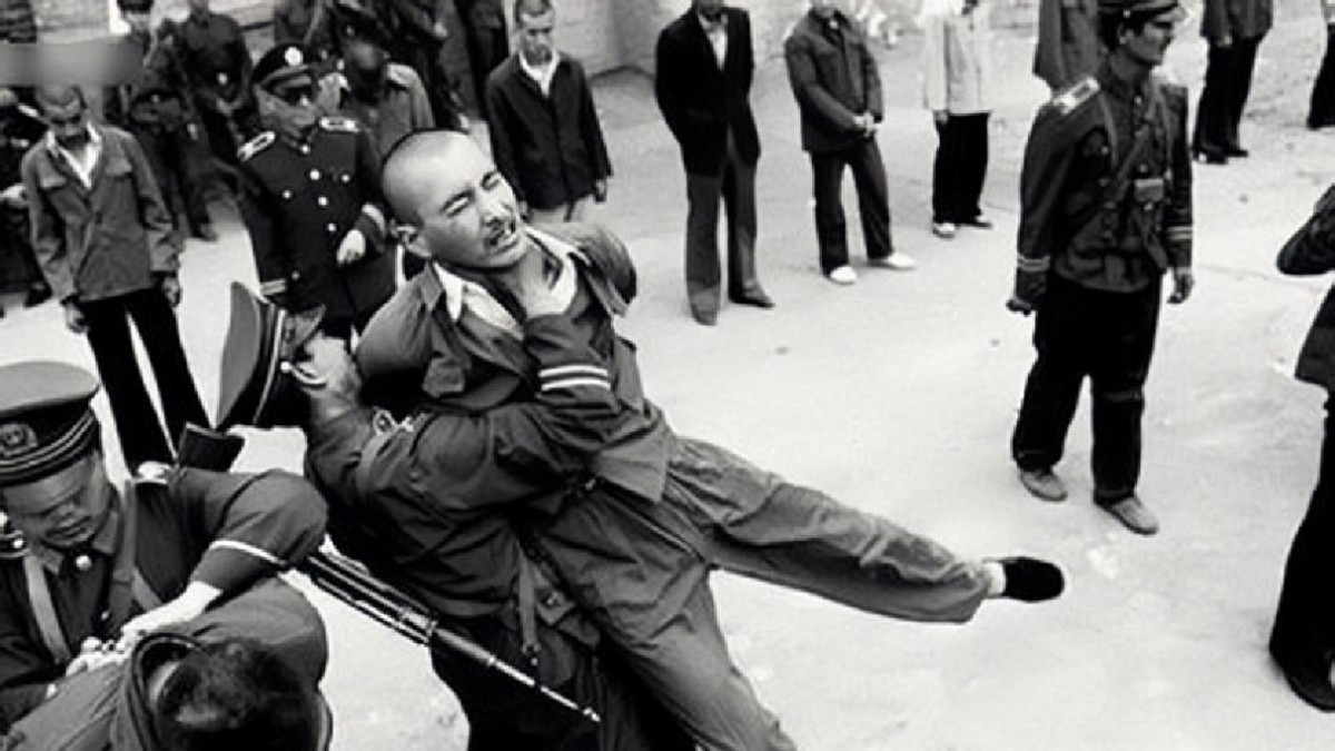 1983年,唐山菜刀队抢劫砍伤解放军战士,2个月后50人被枪决