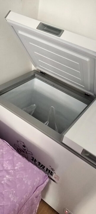 北极熊超市冰柜大容量冰柜商用冰柜家用卧式冷柜小型双温冷藏柜冷