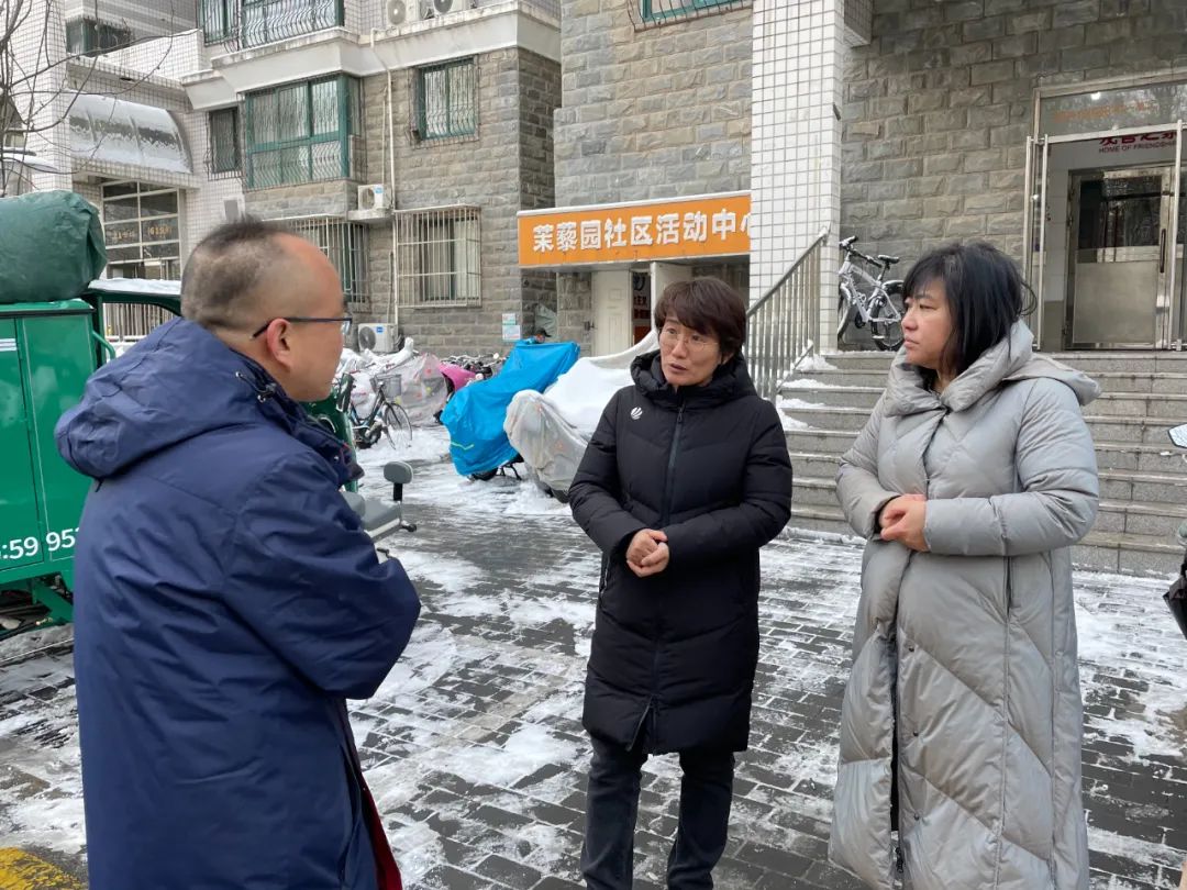 初雪至,ta们这样守护来广营的"温"与"情"