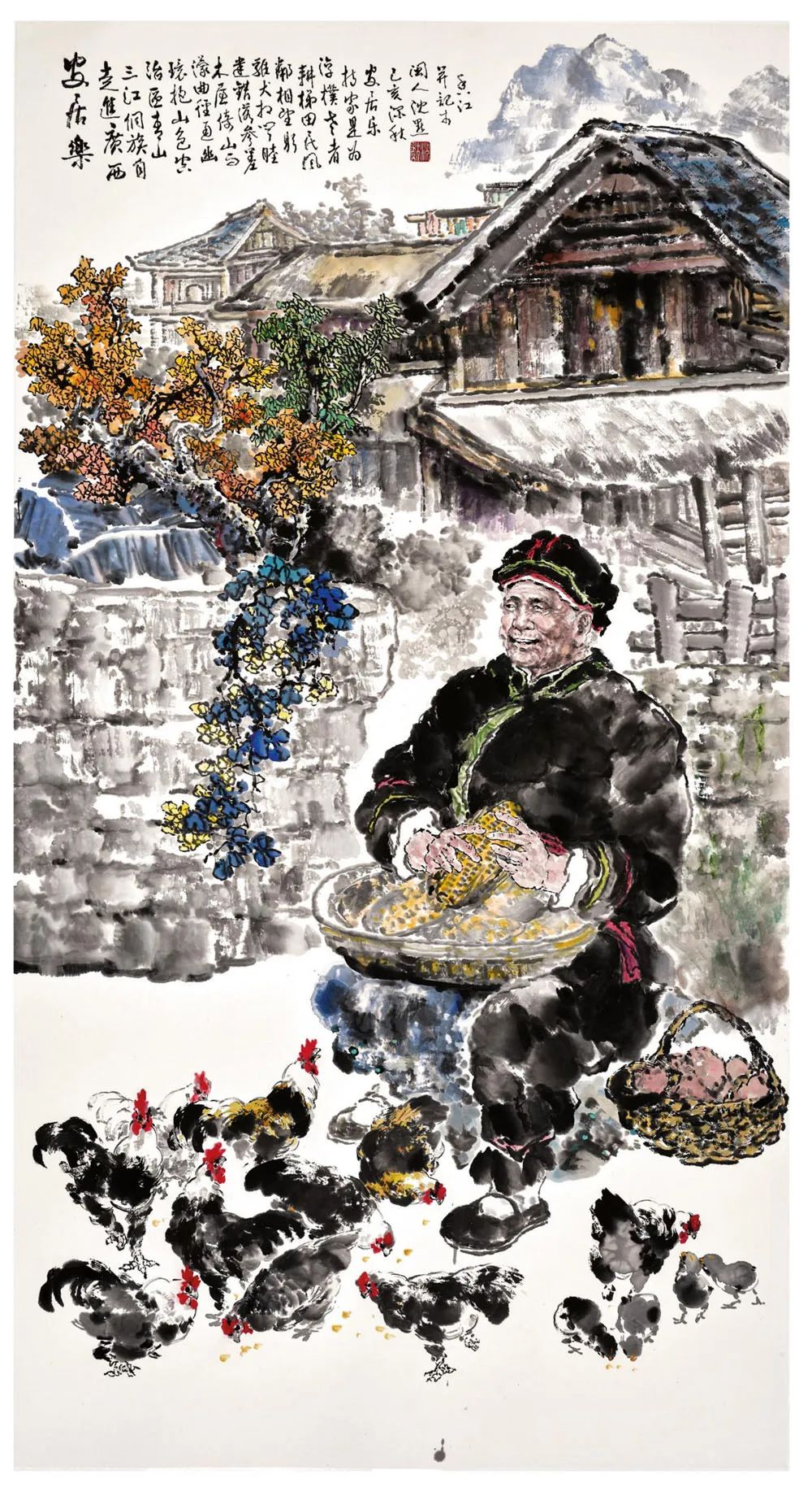 国画家沈默佳作欣赏