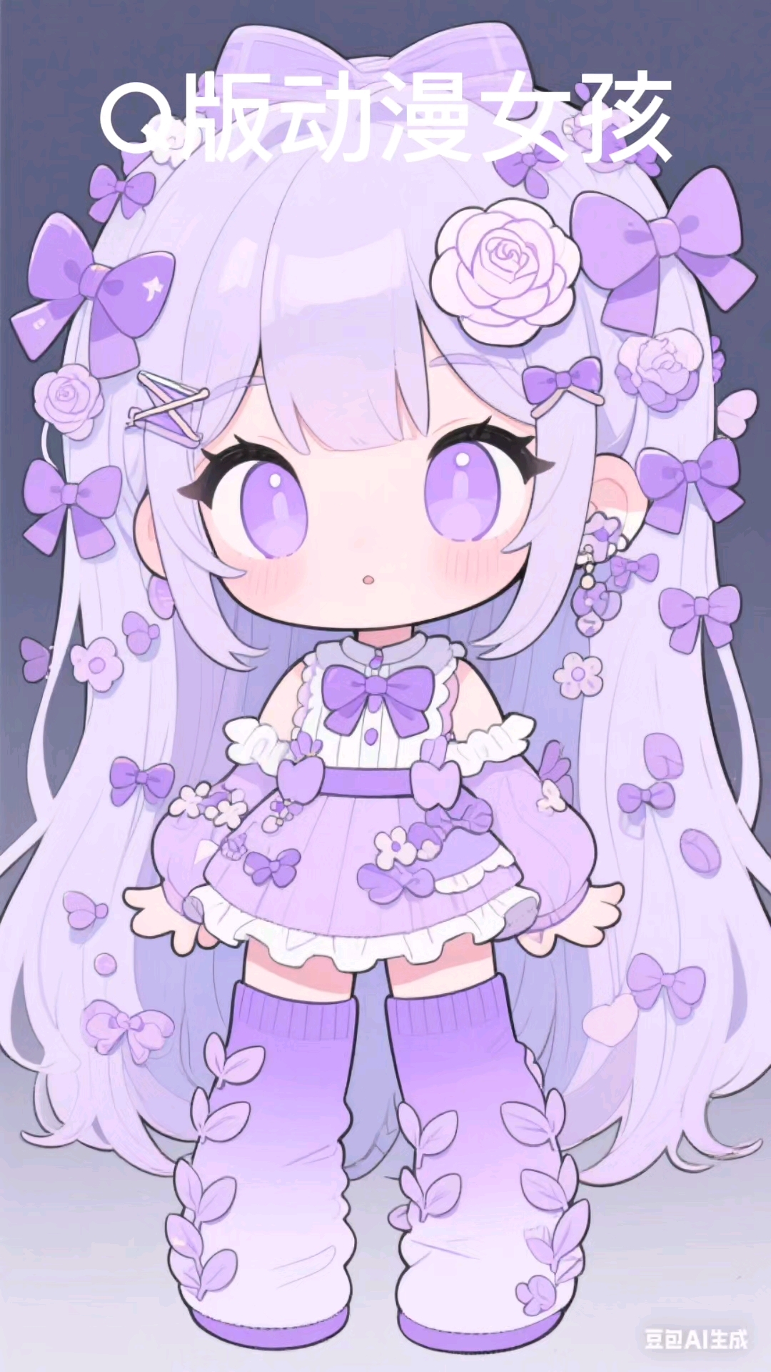 q版动漫女孩
