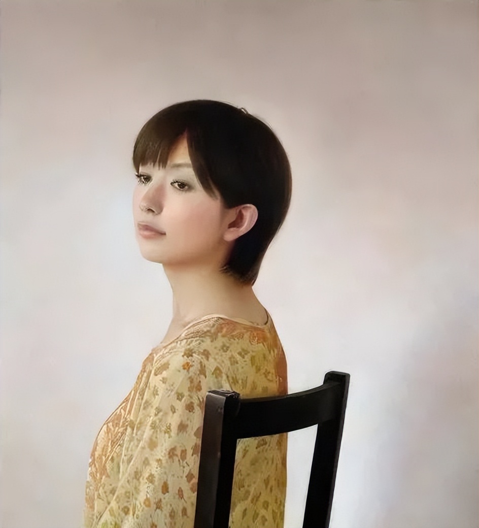 日本的柔情女子油画︱卯野和宏作品