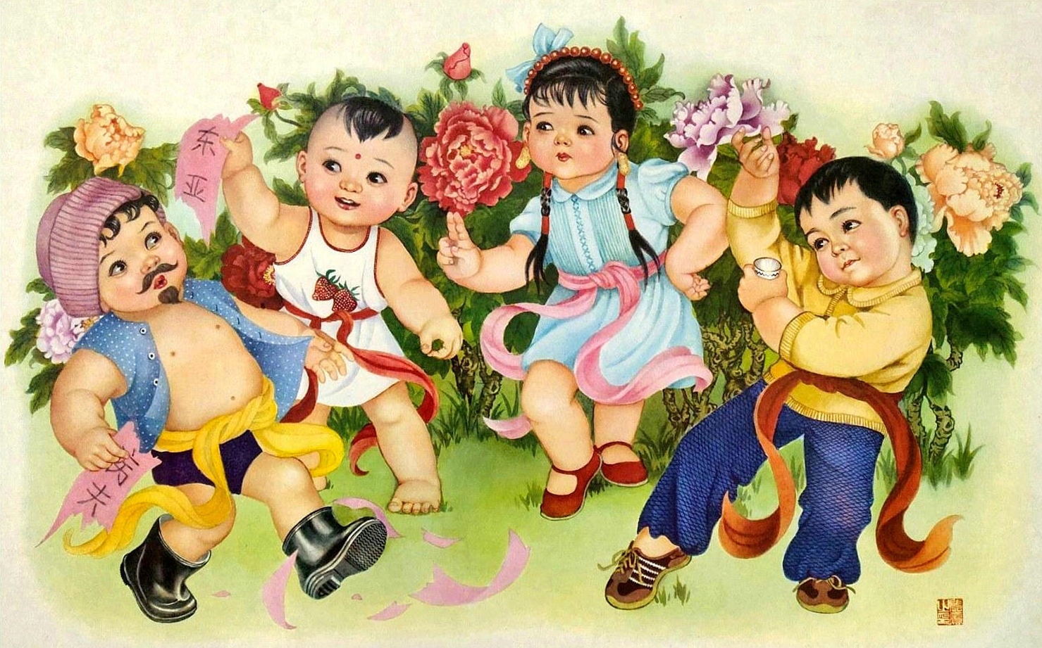 怀旧80年代的年画(7)