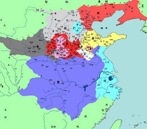 楚怀王灭越,却入秦不反,留下"楚虽三户,亡秦必楚"的典故