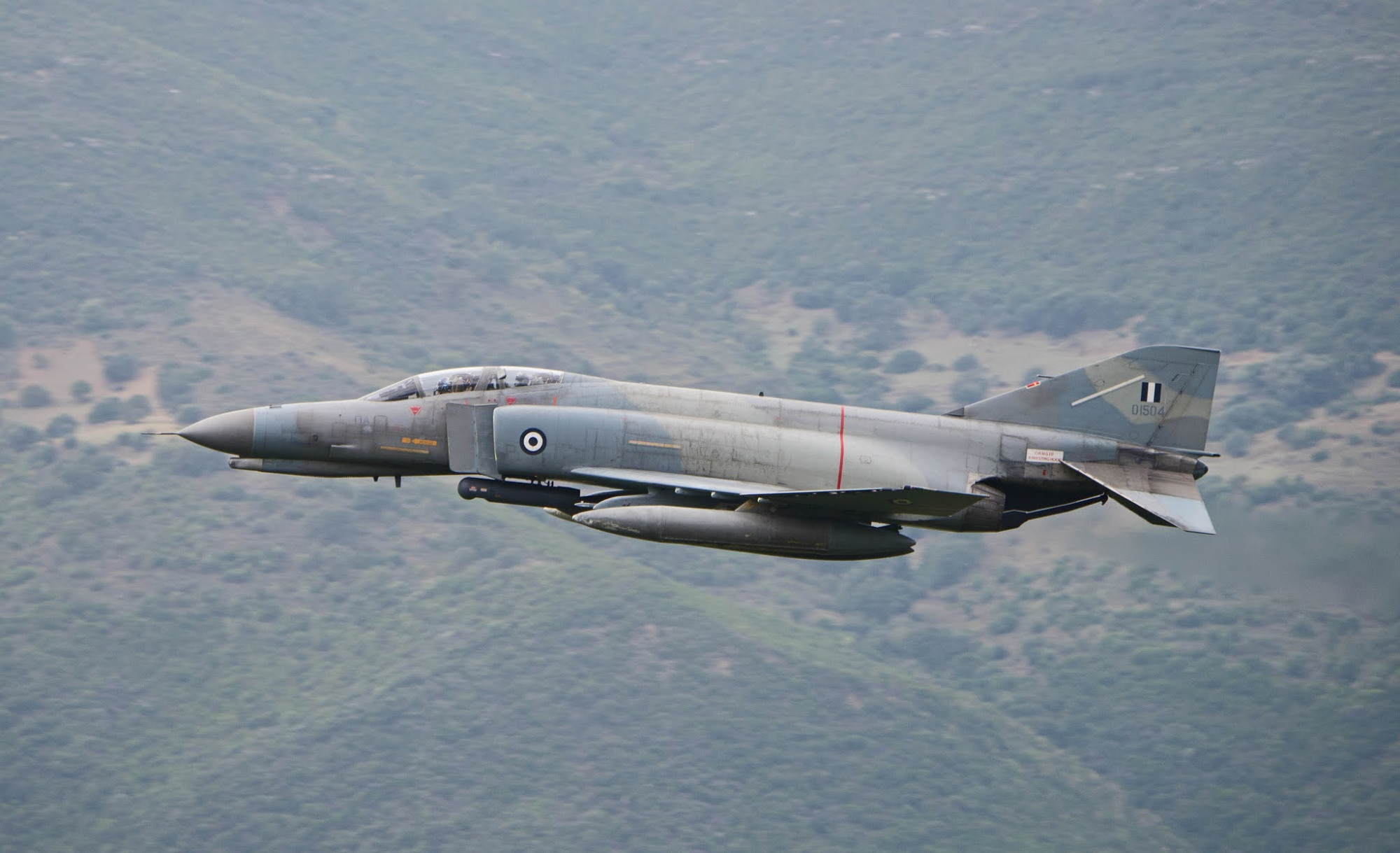 希腊空军"鬼怪"f-4e战斗机2019年联训(87图)