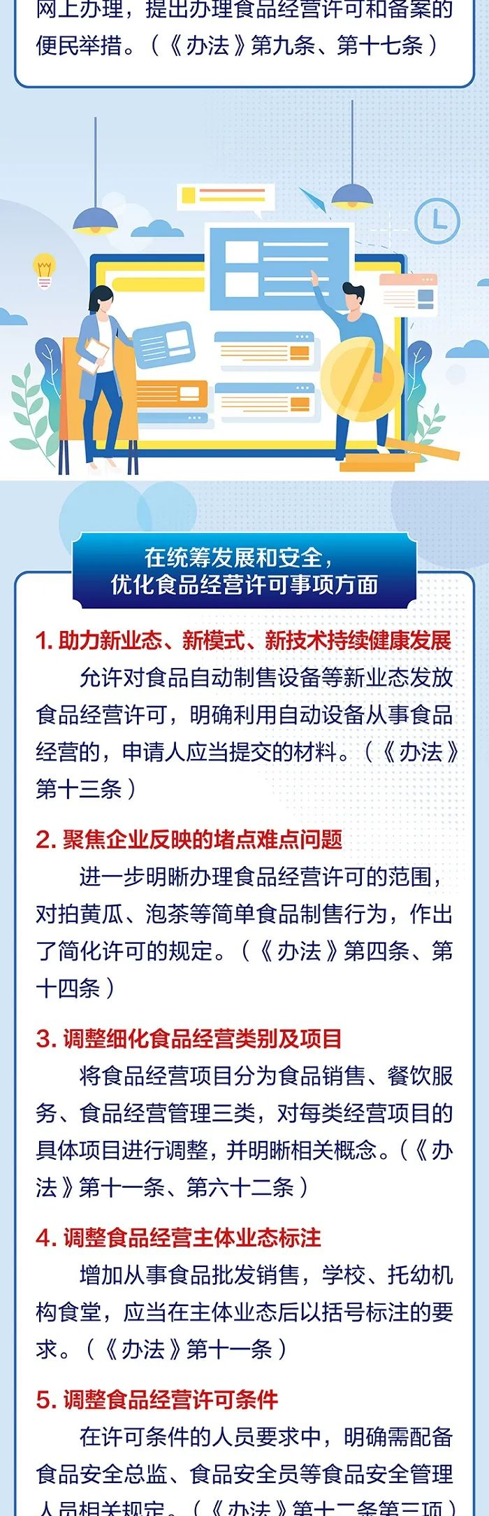 一图读懂|《食品经营许可和备案管理办法》
