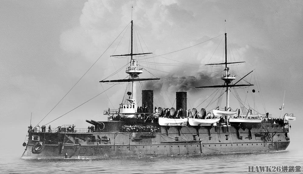 图说:日俄战争对马海战115周年 沙俄海军战沉 投降的部分军舰