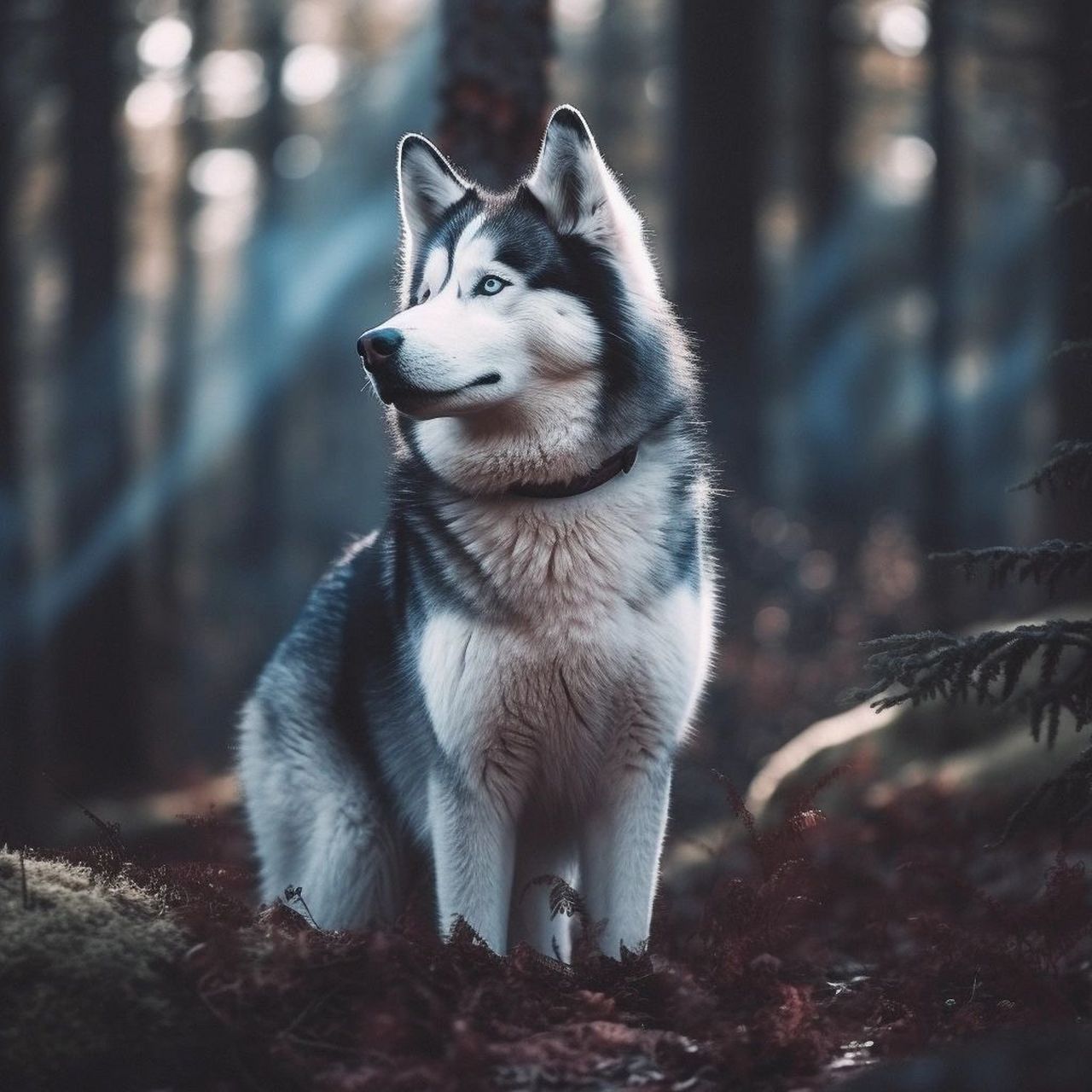 二哈不仅帅还很聪明,对不?