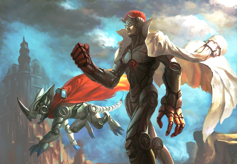 数码宝贝:剔除混沌的勇者,顽固兽进化之路!其徒弟不负皇骑之名