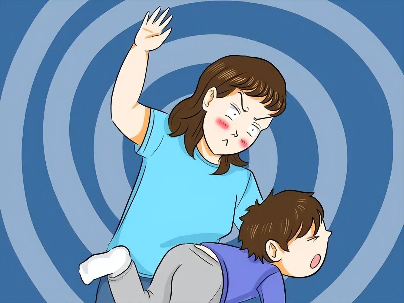 女子烈日下猛抽孩子耳光:孩子需要教育,但请少一些打骂教育