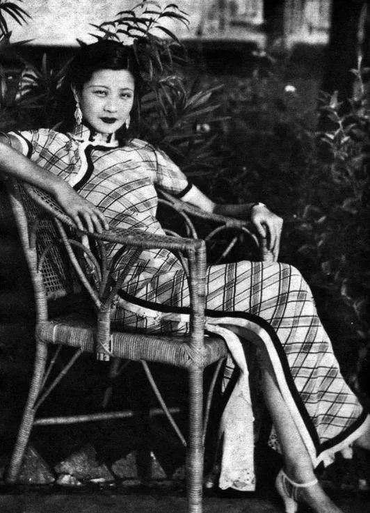 民国时期老照片 旗袍图片