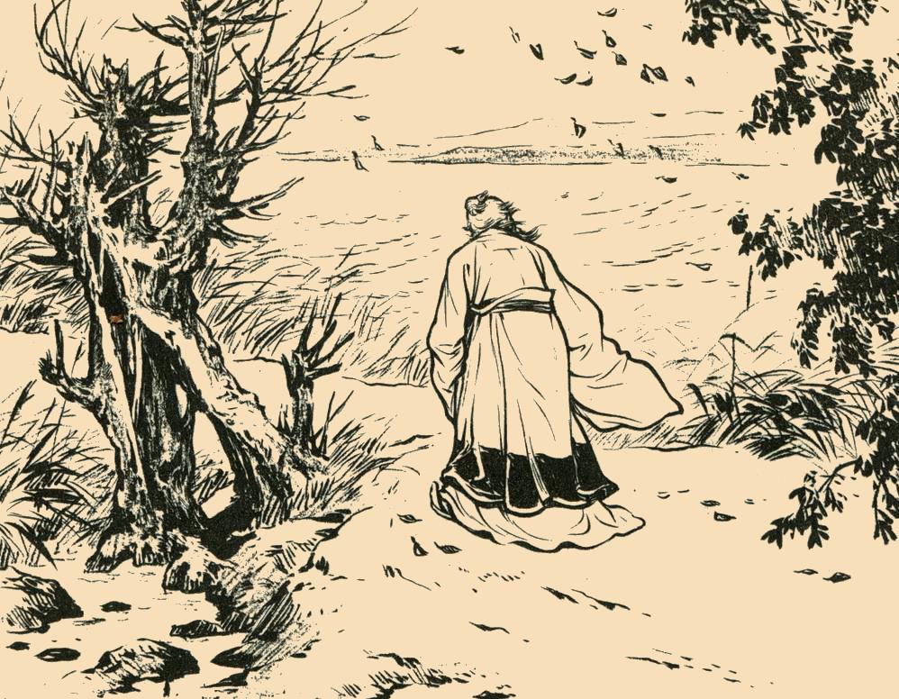 刘旦宅《离骚图》赏析:横跨两千多年,听诗歌与绘画对话