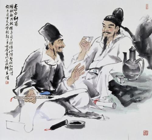 文学史上一次伟大的相见,李白杜甫高适漫游梁宋,裘马轻狂出传奇