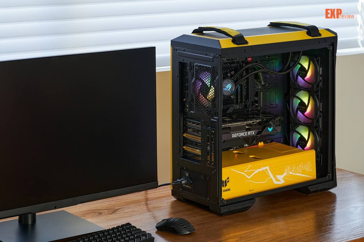 华硕tuf gaming gt501鬼灭之刃限定版机箱评测